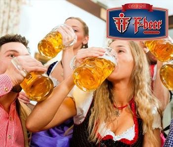 Keyif dolu anlar F- Beer ile ba�lar!� Kozyata��, F-Beer'den sosis taba�� ve 3 adet bira 38 TL yerine %50 indirimle sadece 19,90 TL!18 A�ustos 2013... 