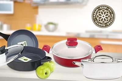 Esse Kalitesi Ile Mutfaginizda Ayricalik Yaratin 26 Cm Seramik Essenso Ecotouch Napoli Tencere 130 Tl Yerine 59 Tl Dort Farkli Model Ve Set Secenegiyle Firsaton